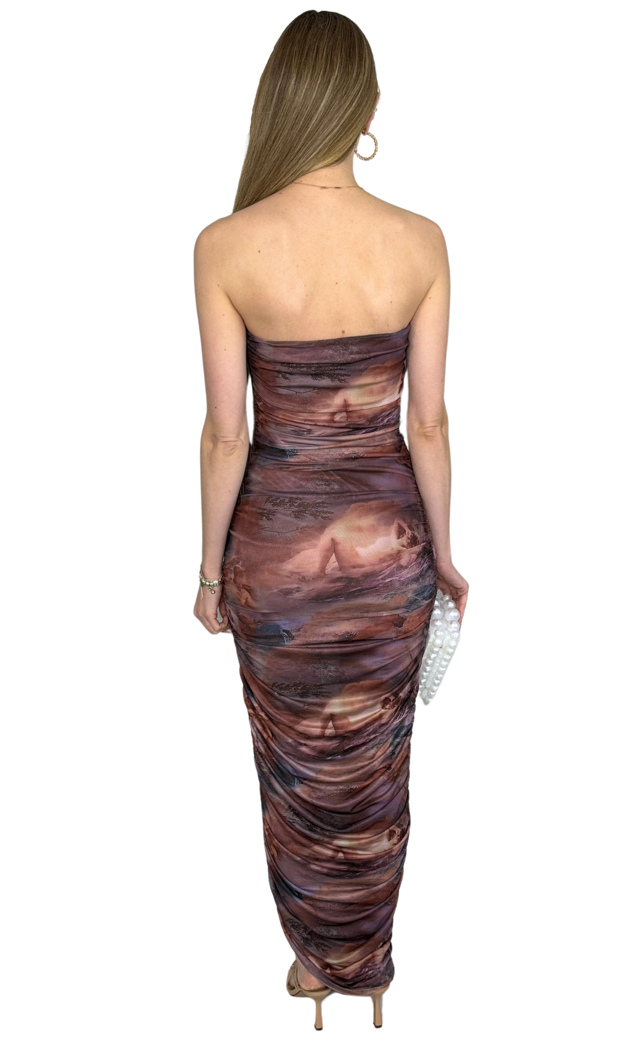 Roman Mesh Dress