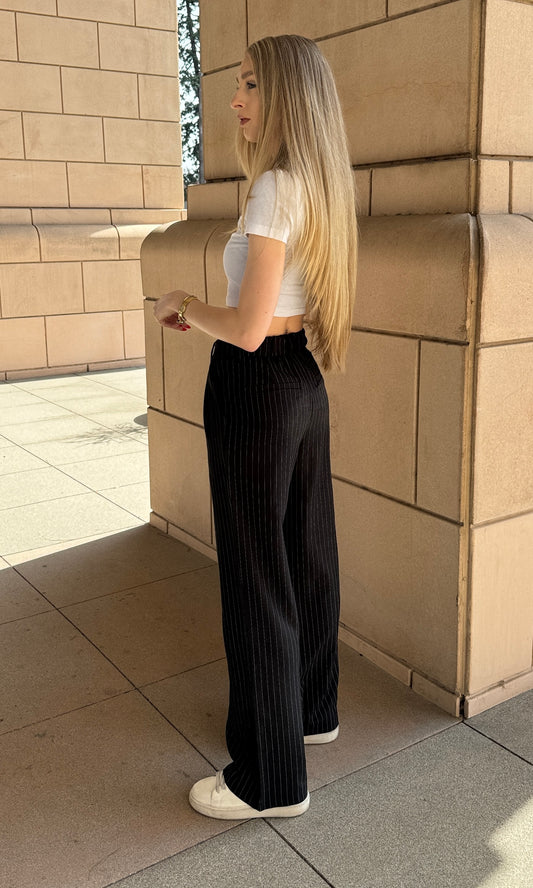 Penny Pinstriped Trousers