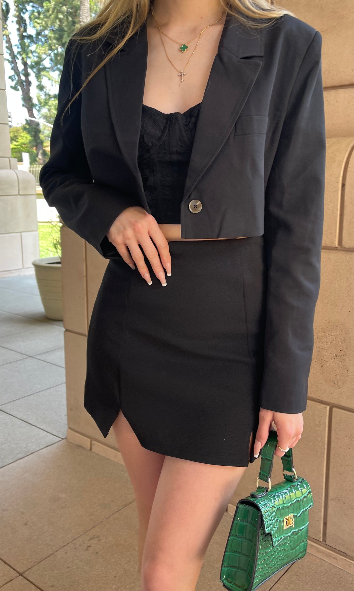 Mini Cropped Blazer
