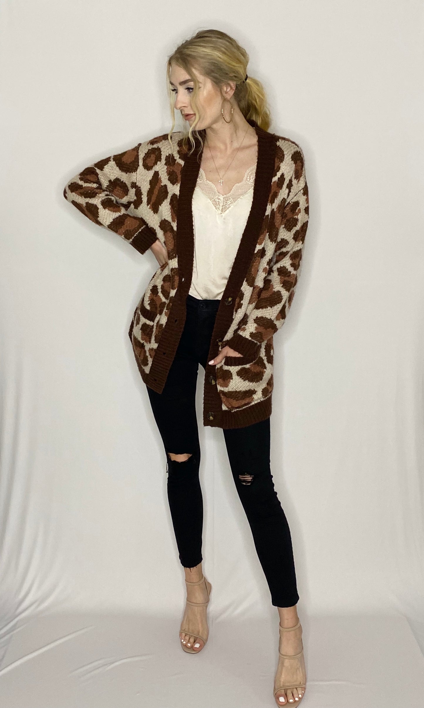 Zoe Cheetah Cardigan