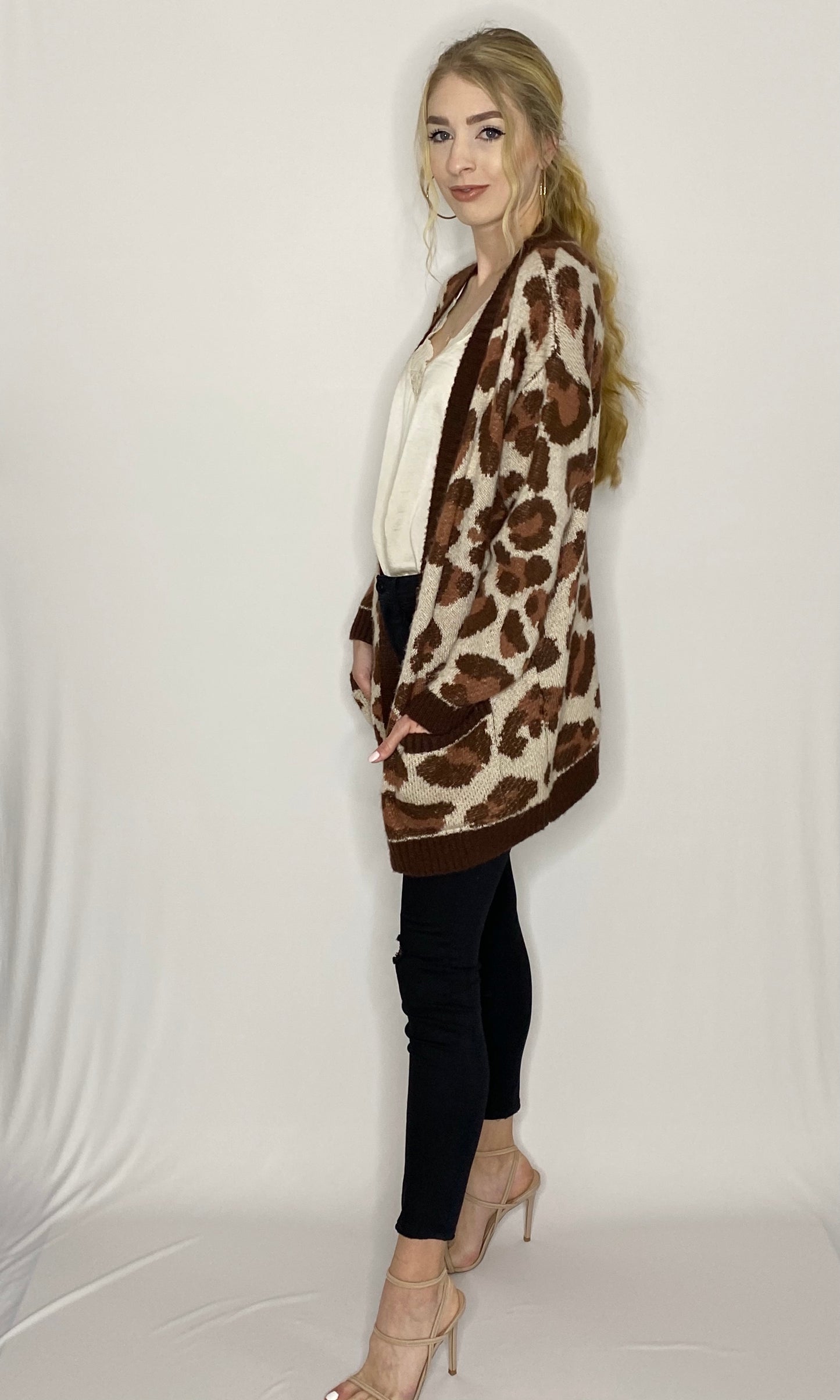 Zoe Cheetah Cardigan