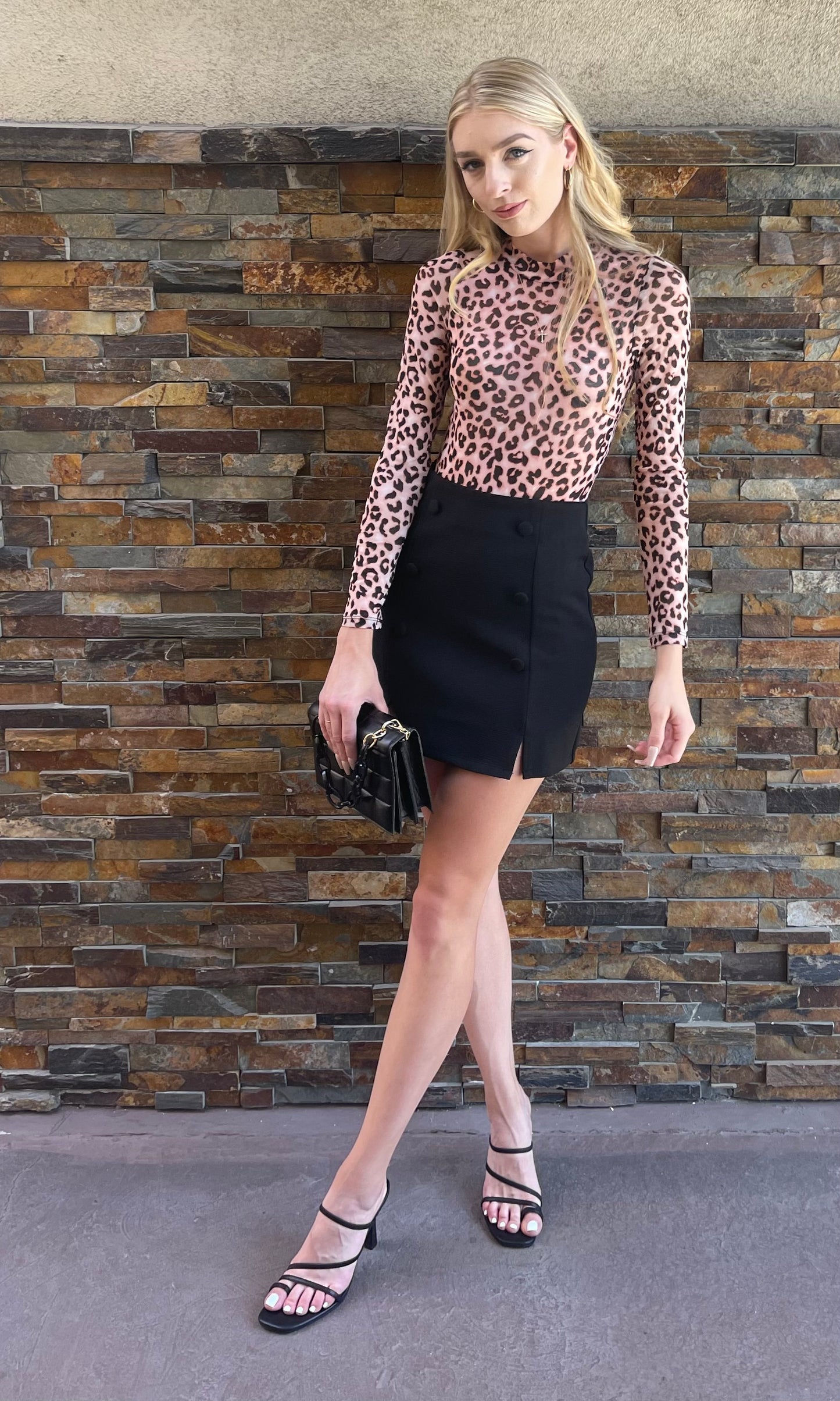 Linda Leopard Bodysuit