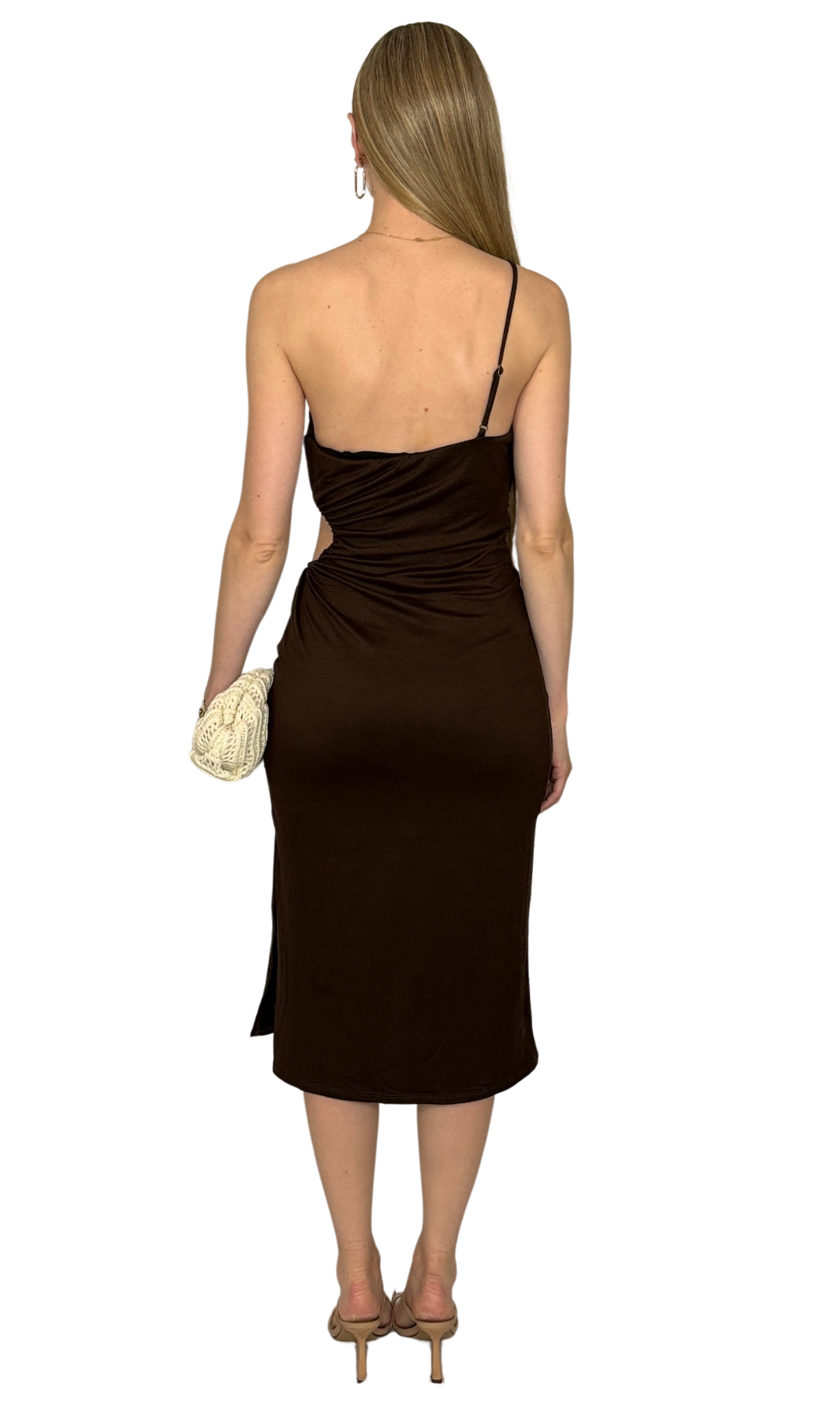 Isla Cut Out Midi Dress