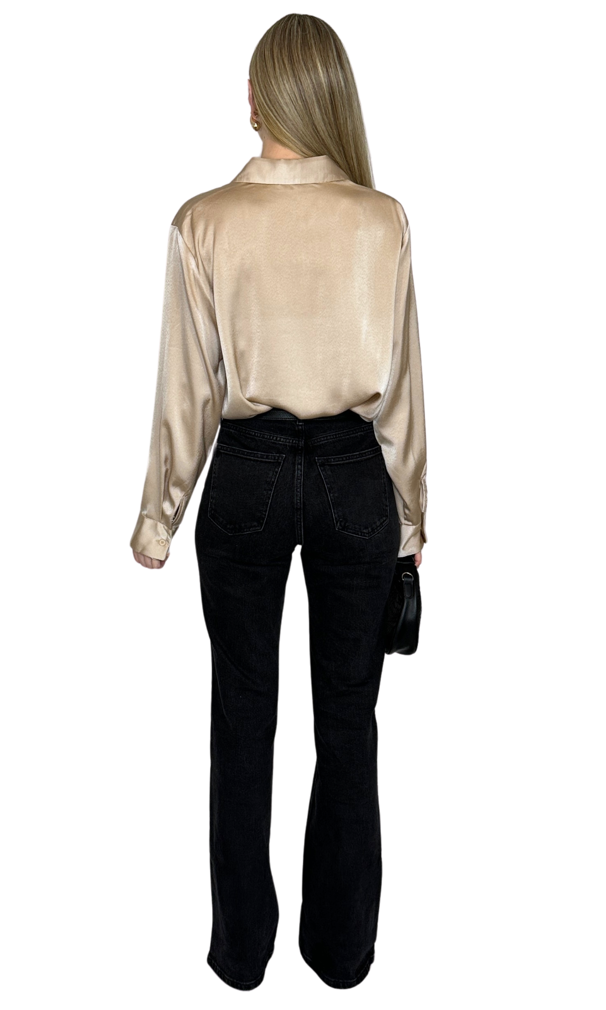 Soft, silky button down shirt made from lightweight, breathable fabric designed for a luxurious feel and professional look — the Nico Button Down.